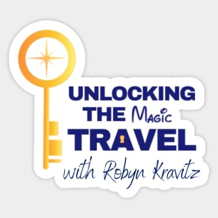 Unlocking the Magic Travel with Robyn Sticker